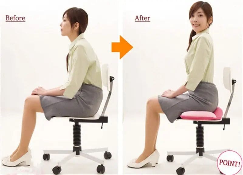 Pure Posture Seat Cushion, Massage Seat Cushion, Comfort Foam Tailbone Pillow, Car Seat Pad, Memory Foam Seat Cushion For Relaxation, Back Pain Relief Pillow, Hemorrhoid Tailbone Cushion, Posture Seat Pads for Office Wheelchair Kitchen Car Pure Posture Seat Cushion, Massage Seat Cushion, Comfort Foam Tailbone Pillow, Car Seat Pad, Memory Foam Seat Cushion For Relaxation, Back Pain Relief Pillow, Hemorrhoid Tailbone Cushion, Posture Seat Pads for Office Wheelchair Kitchen Car